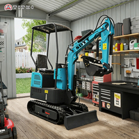 La dernière mini-pelle Yitui de 1,2 tonne, mini-pelle haut de gamme, moteur Kubota CE Euro 5, mini-pelle agricole de 1,2 tonne, personnalisée