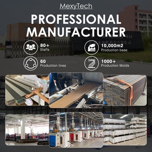 Bán Hot Phong Cách Hiện Đại ngoài trời WPC <span class=keywords><strong>decking</strong></span> nhựa không thấm nước composite chống trượt Tính năng vuông cho vườn kho bên ngoài - Product Image 6