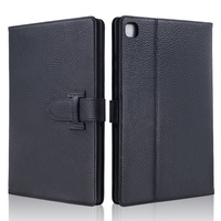Top grain kerikil anti radiasi kulit sapi asli retro penutup tablet bagus mewah harga murah untuk Samsung Galaxy ta7
