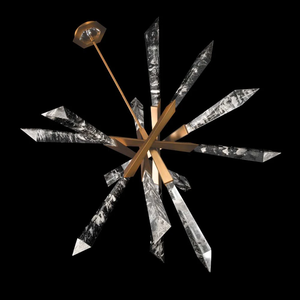 Luxury <strong>Sputnik</strong> Crystal Chandelier Gold Finish Ceiling <strong>Light</strong> <strong>Fixture</strong> for Living Room Dining Room Restaurant Villa - Product Image 3