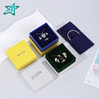 Boîte de présentation A1 de luxe en papier jaune et bleu vif avec coussin en peluche, vente en gros B2B, personnalisation du couvercle supérieur et inférieur, affichage de la marque