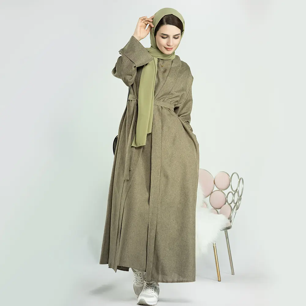 Yibaoli निर्माता इस्लामी कपड़े मुस्लिम महिलाओं लंबी पोशाक महिला नई मॉडल abaya दुबई में सादे abaya महिलाओं
