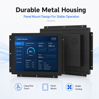 Panel PC Táctil para Exteriores de 19 Pulgadas, Monitor con Pantalla Táctil Android, Legible Bajo la Luz Solar, 1000nits, Pantalla Industrial Resistente para Autoservicio