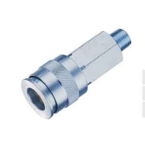 Vente directe d'usine Ningbo Yinzhou Dingyi, accessoires pour outils pneumatiques à filetage externe 3 en 1 de style américain en fer nickelé - Product Image 1