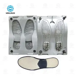 Double Color Sole Mould Tpr Outsole Mold Pvc Injection Molding For Men's Leather Soless Shoe Making