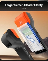 Machine de facturation portable pour restaurant, Android 13, paiement NFC, électronique tout-en-un, écran tactile ECR, caisse enregistreuse