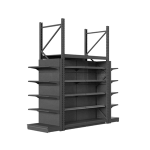 Double Side Heavy Duty Supermarket <b>Shelves</b> of <b>Display</b> Rack Discounted High-quality Goods in Large Supermarkets - Product Image 3