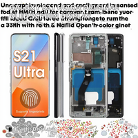 Layar Pabrik untuk S21 Ultra OLED Display Garansi 1 Tahun Kompatibel 5G