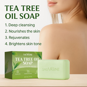 Savon à l'huile d'arbre à thé SAUVASINE transfrontalier 100g - Product Image 2