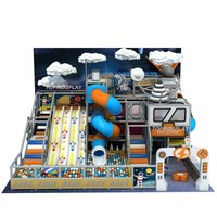 Équipement de terrain de jeu intérieur doux pour enfants Parc d'attractions Trampoline et jeux d'escalade pour centre commercial Fun & Entertainment