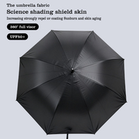 Les plus populaires en gros Grande poignée automatique Logo coupe-vent Imprime Grand parapluie de golf de marque personnalisée promotionnel de luxe avec logo