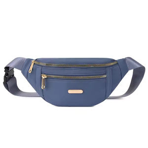 Nouveau sac de taille pour femmes, sac de caisse enregistreuse de taille de couleur de tissu Oxford coréen, sac de téléphone portable de voyage décontracté en plein air pour les filles - Product Image 4