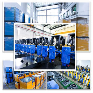 Compresores industriales silenciosos de 600 <span class=keywords><strong>litros</strong></span> <span class=keywords><strong>Compresor</strong></span> de aire de alta presión 4500psi Bomba de aire portátil de refrigeración por aire de 25 bar 2,5 H 7-13bar - Product Image 6