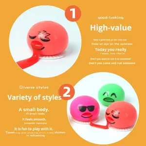 Juguete Antiestrés de Goma con Forma de Huevo de Siete Colores, Creativo y Divertido, para Aliviar el Estrés en Niños, Jóvenes y Adultos en la Oficina - Product Image 4