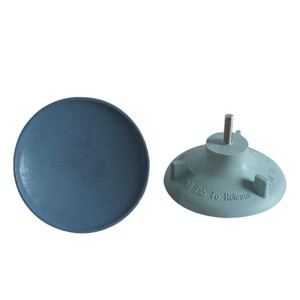 Toilet Handrail Suction Cup Foot Pad Rubber With Screw For Bathroom <b>Grab</b> <b>Bars</b> - Product Image 4