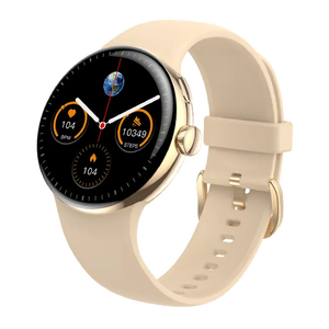 2025 <strong>Best</strong> Popular LA24 Smart Watch Waterproof Women Round Wristwatch Lady <strong>Amoled</strong> Screen BT <strong>Calling</strong> <strong>Smartwatch</strong> - Product Image 1