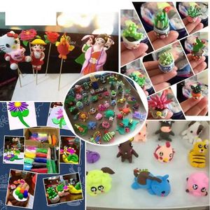 Colorful Magic Fluffy <b>Slime</b> Clay Plastic Educational Toy for Kids Modeling & Playing Soft Model-Friendly PP Bag Toysrunner 9x6cm - Product Image 4
