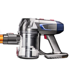 Handheld Vacuum Cleaner Cordless Rechargeable 0.6L Dust Bin Portable With 2 In 1 Floor <b>Brush</b> For Home Use - Product Image 2