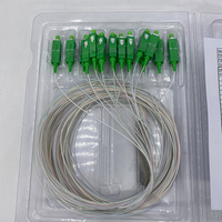 Divisor de Fibra Óptica PLC FTTH Mt-1080-c 1*16 con Conector SC/APC