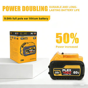 Baterai Lithium Isi Ulang Walter Berkualitas Tinggi 20V/60V 9Ah Kompatibel dengan DCB609B, dan Tegannya Stabil - Product Image 3
