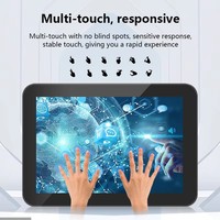 Tablet PC Android 10 OEM de 8 Pulgadas para Montaje en Pared, 2GB/4GB RAM, 16GB/32GB/64GB Almacenamiento, Ranura para Tarjeta SIM, 3G/4G/5G WiFi, Quad Core Rockchip