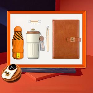 Set de Regalo Empresarial de Lujo con Impresión UV, Incluye Taza de Café con Aislamiento Térmico, Bolígrafo, Cuaderno A5 y Memoria USB - Product Image 5