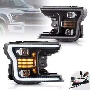 Conjunto de Faros Delanteros LED Completos para F150 2018-2020, 13.ª Generación, Temperatura de Color de 6000 K, 12 V, 70 W, CD - Product Image 2