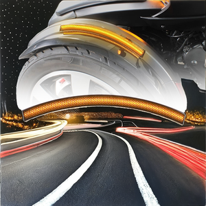 Feu de signalisation latéral LED fumé pour Can-Am Spyder F3 RS <span class=keywords><strong>ST</strong></span> RT 2013-2018 – Pièce de rechange - Product Image 2