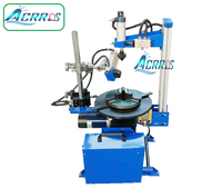 Positionneur de soudage à trou traversant ACRROS AWP-100 140 mm avec table rotative et support de torche