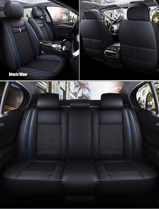 Bộ bọc ghế ô tô cao cấp chống thấm nước, chất liệu da PU, loại phổ thông, full bộ dành cho xe 5 chỗ, chất liệu da và lụa đá mùa hè - Product Image 5