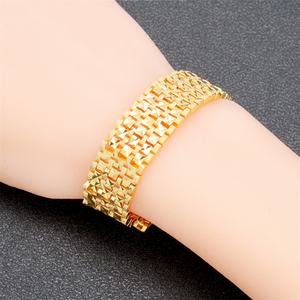 Bracelet de luxe plaqué or 24 carats JXX, bijoux de qualité, vente en gros, bracelets à breloques tendance pour femmes, cadeau pour femmes et hommes - Product Image 2