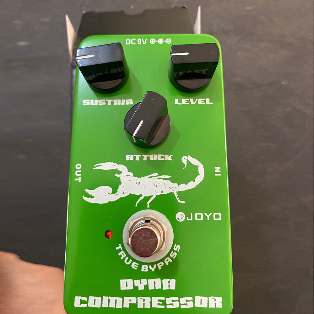 JOYO JF-10 Classic Dynamic Compressor Pedal for Guitar