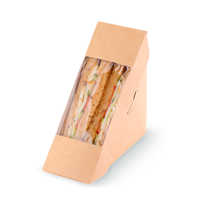 Vente en gros de boîtes à sandwich jetables OSQ blanches, emballage de 60 unités, réchauffables au micro-ondes, pour supermarchés et plats à emporter, avec logo personnalisé - Product Image 1