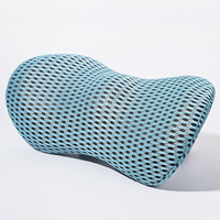 Respirant 3d Air Mesh coussin dorsal oreillers en mousse à mémoire de forme coussin de soutien lombaire pour chaise soulagement de la douleur au bas du dos