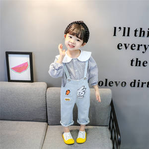 Últimos Conjuntos de Camisetas y Jeans para Niña, Otoño, Comprar Jeans Turquía y Camiseta Raglán Lisa, Compras en Línea Hong Kong - Product Image 6