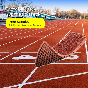 Pista de Atletismo de Alto Rendimiento Prefabricada y Enrollada, Diseño Integrado, Pista de Atletismo de Caucho Sintético para Estadios y Campos Deportivos - Product Image 3