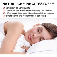 X18 Patchs Naturels aux Herbes Blanches pour les Pieds – Exfoliants, Hydratants, Soin des Pieds, Élimination de l'Humidité, Soulagement du Froid, Détente et Réduction de la Pression