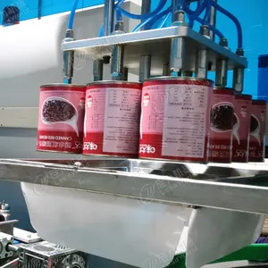Linha de equipamentos de produção automática de feijão vermelho LWT espada preta enlatada