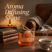 Ensemble de pierres aromatiques en cristal naturel en gros, diffuseur sans flamme avec huile essentielle pour chambre, salon, parfum d'intérieur