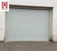 Portes Roulantes en Aluminium pour Usine, Conception Antivol, Étanche, Meilleur Prix pour Extérieur Fini