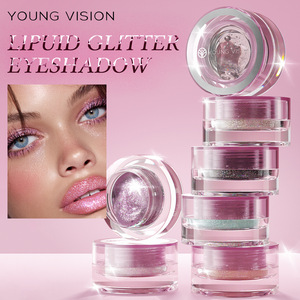 Sombra de Ojos Líquida con Brillo Young Vision 2g, Gel Brillante, 7 Colores, Maquillaje para Ojos - Product Image 1