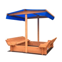 Jardin extérieur en bois petit bac à sable enfants bac à sable pour enfants