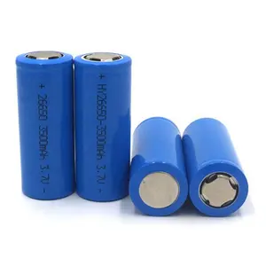 3000mah 3.7 V batterie ricaricabili agli ioni di litio 8000mah 4.2V 3.7 Volt torcia 5000mah 26650 batteria al litio