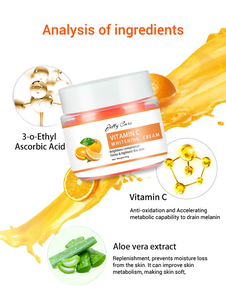 Crema hidratante de vitamina C de etiqueta privada blanqueamiento antienvejecimiento arrugas acné <span class=keywords><strong>corrector</strong></span> de manchas oscuras crema facial <span class=keywords><strong>para</strong></span> <span class=keywords><strong>piel</strong></span> <span class=keywords><strong>seca</strong></span> producto - Product Image 3
