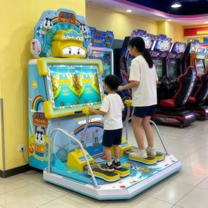 Équipement de divertissement vidéo intérieur - Console de jeu de simulation de surf aquatique et de skateboard aquatique pour deux joueurs - Product Image 4
