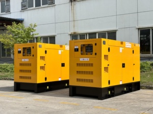 Alimentato da Cummins motore 4 b3.9-g11 super silenzioso 18kw 20kw 25kva 30kva generatore diesel set - Product Image 3