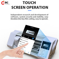 Film de protection d'écran souple 2.5D transparent HD ultra-fin 0,21 mm en TPU BC, anti-choc et anti-rayures, pour machine de découpe