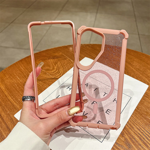 Funda S26 <span class=keywords><strong>Ultra</strong></span> con Brillantina, Funda Protectora Híbrida de Doble Capa Resistente a Impactos <span class=keywords><strong>para</strong></span> <span class=keywords><strong>Samsung</strong></span> Galaxy S26 S25 S24 Plus <span class=keywords><strong>Ultra</strong></span> - Product Image 3