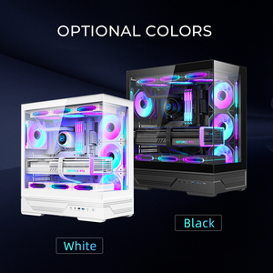 <span class=keywords><strong>2025</strong></span> cao cấp chơi game <span class=keywords><strong>PC</strong></span> trường hợp độc đáo khí động học thiết kế đầy đủ-tempered Glass Side bảng điều chỉnh hệ thống làm mát cho game thủ chuyên nghiệp - Product Image 3