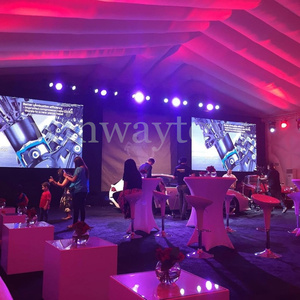 Tienda de campaña inflable para discoteca con luces, carpa para fiesta, Gazebo cuadrado blanco, sala de eventos, carpa, casa - Product Image 3